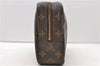 Auth Louis Vuitton Monogram Trousse Toilette 23 Clutch Hand Bag M47524 LV 0258D