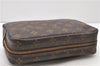 Auth Louis Vuitton Monogram Trousse Toilette 23 Clutch Hand Bag M47524 LV 0258D