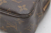 Auth Louis Vuitton Monogram Trousse Toilette 23 Clutch Hand Bag M47524 LV 0258D