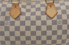 Authentic Louis Vuitton Damier Azur Speedy30 Hand Boston Bag N41533 LV 0258F