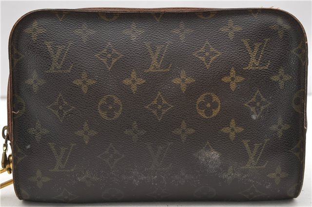 Authentic Louis Vuitton Monogram Orsay Clutch Hand Bag M51790 LV 0259D