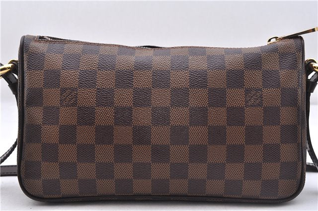 Authentic Louis Vuitton Damier Ravello GM Shoulder Cross Bag N60006 LV 0259F