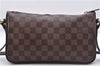 Authentic Louis Vuitton Damier Ravello GM Shoulder Cross Bag N60006 LV 0259F