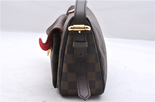 Authentic Louis Vuitton Damier Ravello GM Shoulder Cross Bag N60006 LV 0259F
