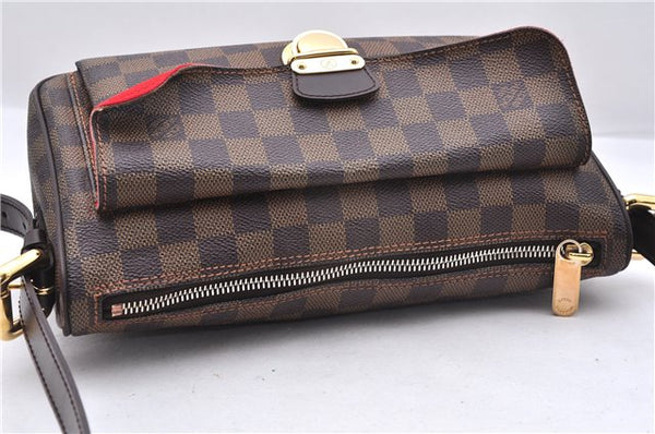 Authentic Louis Vuitton Damier Ravello GM Shoulder Cross Bag N60006 LV 0259F