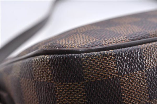Authentic Louis Vuitton Damier Ravello GM Shoulder Cross Bag N60006 LV 0259F