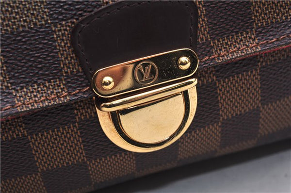 Authentic Louis Vuitton Damier Ravello GM Shoulder Cross Bag N60006 LV 0259F