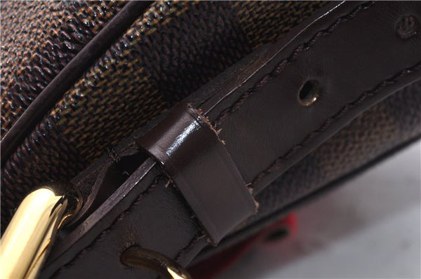 Authentic Louis Vuitton Damier Ravello GM Shoulder Cross Bag N60006 LV 0259F