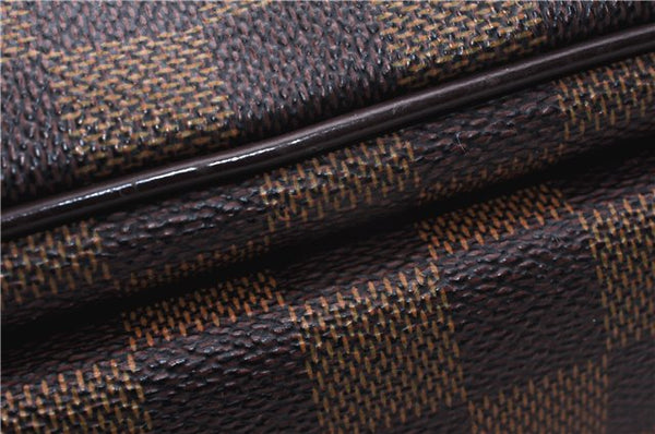 Authentic Louis Vuitton Damier Ravello GM Shoulder Cross Bag N60006 LV 0259F