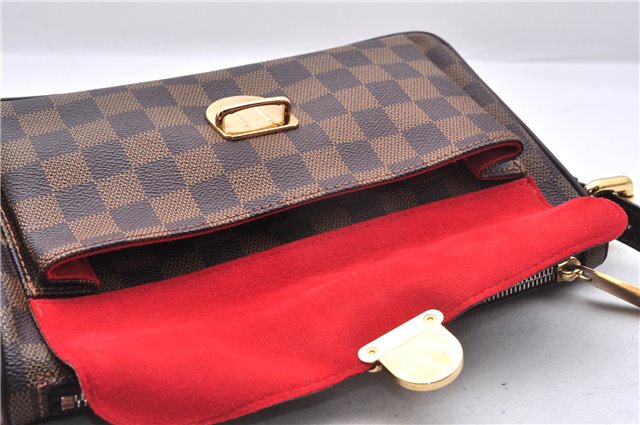 Authentic Louis Vuitton Damier Ravello GM Shoulder Cross Bag N60006 LV 0259F