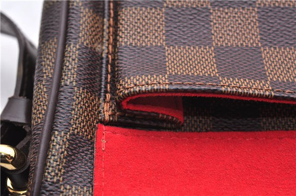 Authentic Louis Vuitton Damier Ravello GM Shoulder Cross Bag N60006 LV 0259F