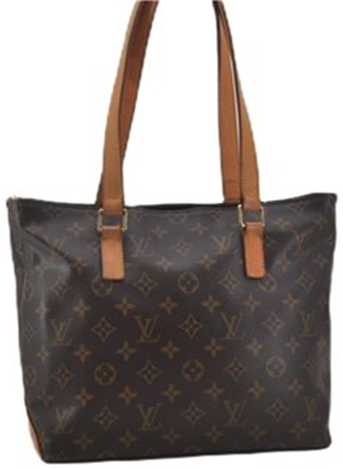 Authentic Louis Vuitton Monogram Cabas Piano Shoulder Tote Bag M51148 LV 0261F