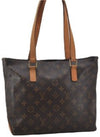 Authentic Louis Vuitton Monogram Cabas Piano Shoulder Tote Bag M51148 LV 0261F