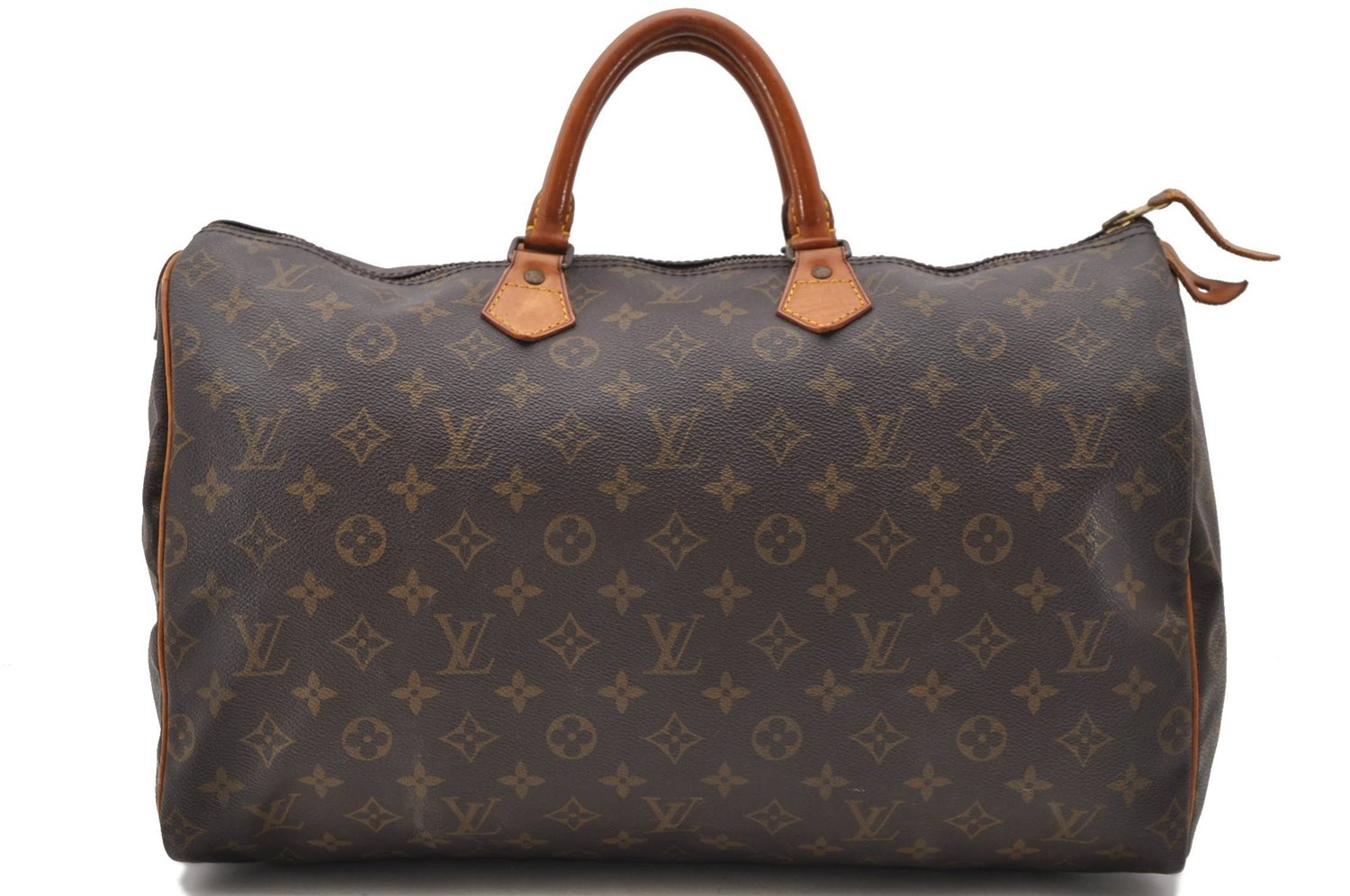 Authentic Louis Vuitton Monogram Speedy 40 Hand Bag M41522 LV 0262D