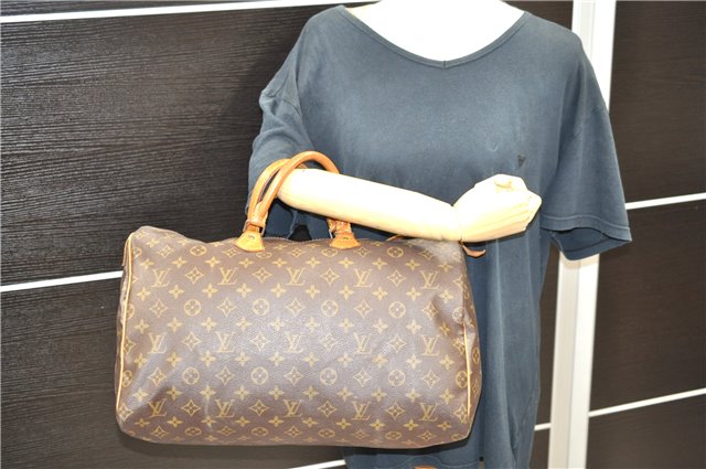 Authentic Louis Vuitton Monogram Speedy 40 Hand Bag M41522 LV 0262D