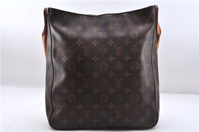 Authentic Louis Vuitton Monogram Looping GM Shoulder Bag M51145 LV 0262F