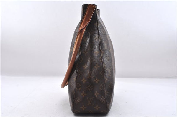 Authentic Louis Vuitton Monogram Looping GM Shoulder Bag M51145 LV 0262F