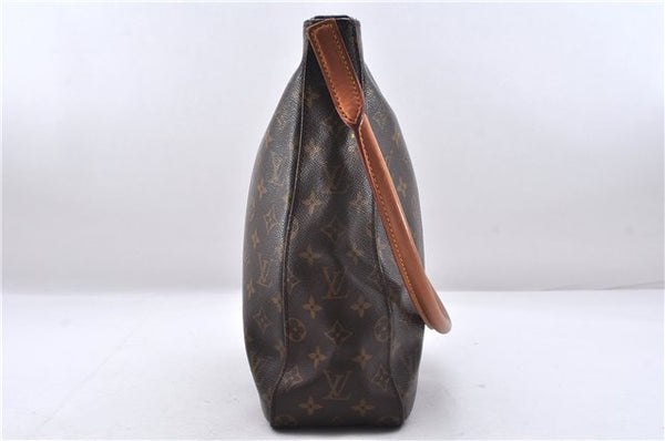 Authentic Louis Vuitton Monogram Looping GM Shoulder Bag M51145 LV 0262F