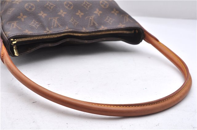 Authentic Louis Vuitton Monogram Looping GM Shoulder Bag M51145 LV 0262F