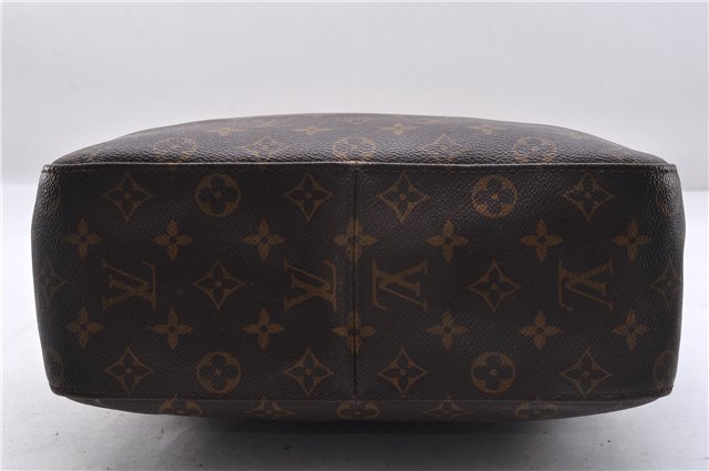 Authentic Louis Vuitton Monogram Looping GM Shoulder Bag M51145 LV 0262F