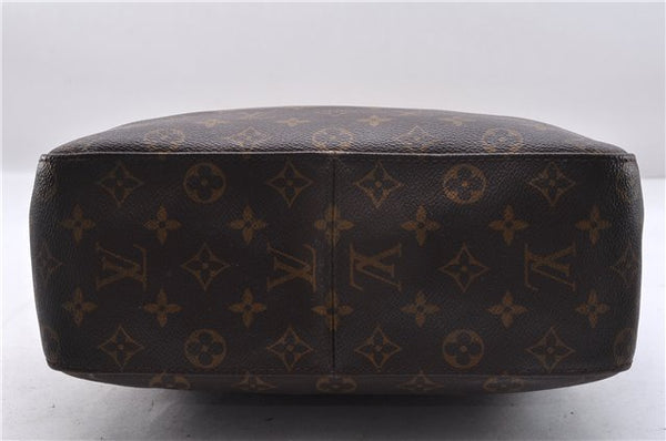 Authentic Louis Vuitton Monogram Looping GM Shoulder Bag M51145 LV 0262F