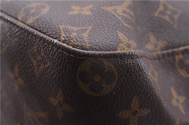 Authentic Louis Vuitton Monogram Looping GM Shoulder Bag M51145 LV 0262F