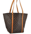 Authentic Louis Vuitton Monogram Sac Shopping PM Tote Bag M51108 LV 0262G