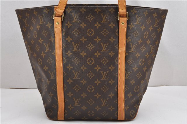 Authentic Louis Vuitton Monogram Sac Shopping PM Tote Bag M51108 LV 0262G