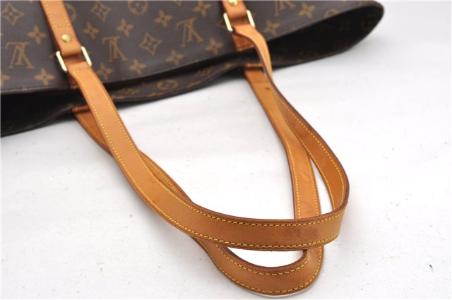 Authentic Louis Vuitton Monogram Sac Shopping PM Tote Bag M51108 LV 0262G