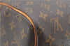 Auth Louis Vuitton Monogram Keepall Bandouliere 55 Boston Bag M41414 LV 0263D