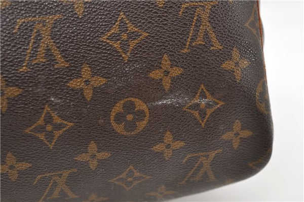 Auth Louis Vuitton Monogram Keepall Bandouliere 55 Boston Bag M41414 LV 0263D