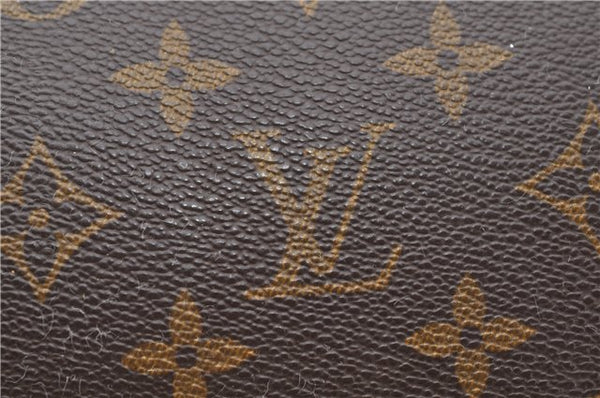 Auth Louis Vuitton Monogram Keepall Bandouliere 55 Boston Bag M41414 LV 0263D