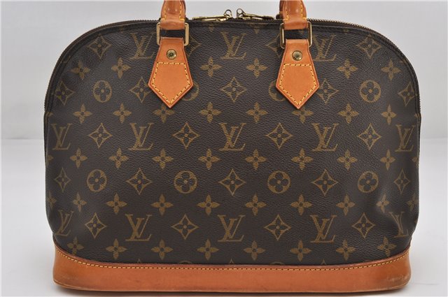 Authentic Louis Vuitton Monogram Alma Hand Bag Purse M51130 LV 0265F