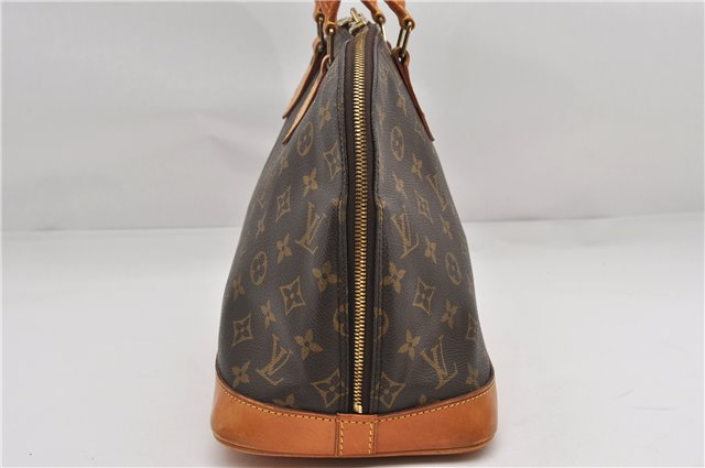 Authentic Louis Vuitton Monogram Alma Hand Bag Purse M51130 LV 0265F