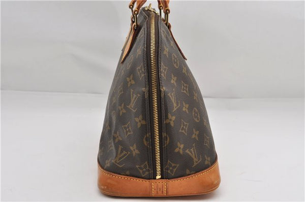Authentic Louis Vuitton Monogram Alma Hand Bag Purse M51130 LV 0265F