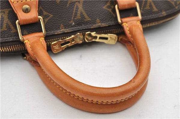 Authentic Louis Vuitton Monogram Alma Hand Bag Purse M51130 LV 0265F