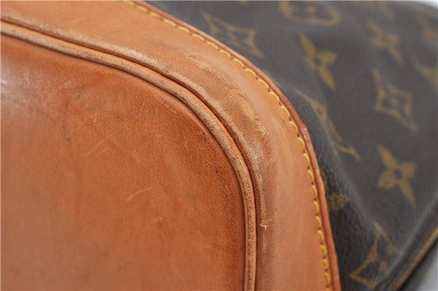 Authentic Louis Vuitton Monogram Alma Hand Bag Purse M51130 LV 0265F