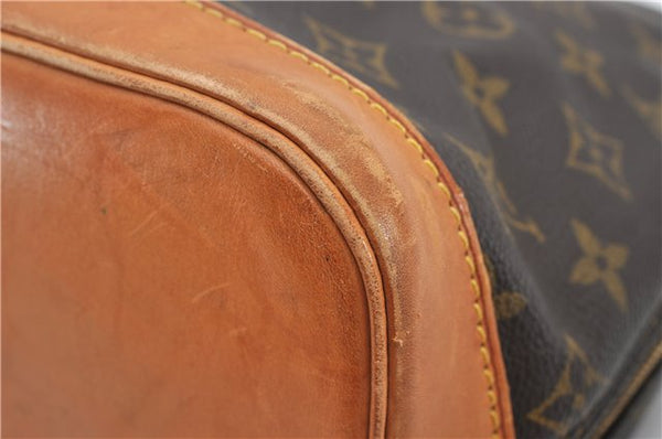 Authentic Louis Vuitton Monogram Alma Hand Bag Purse M51130 LV 0265F