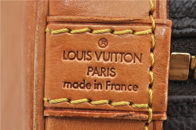 Authentic Louis Vuitton Monogram Alma Hand Bag Purse M51130 LV 0265F
