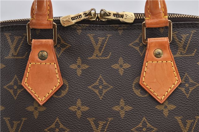 Authentic Louis Vuitton Monogram Alma Hand Bag Purse M51130 LV 0265F