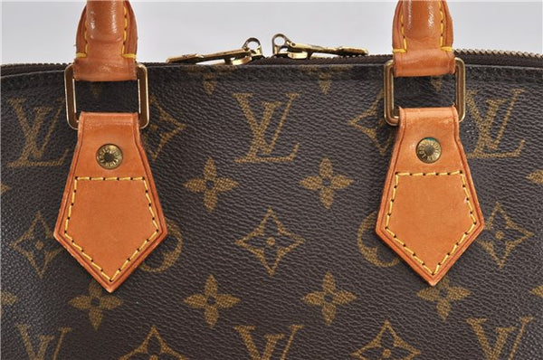 Authentic Louis Vuitton Monogram Alma Hand Bag Purse M51130 LV 0265F