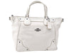 Authentic COACH Shoulder Tote Bag Purse Leather White 0266E