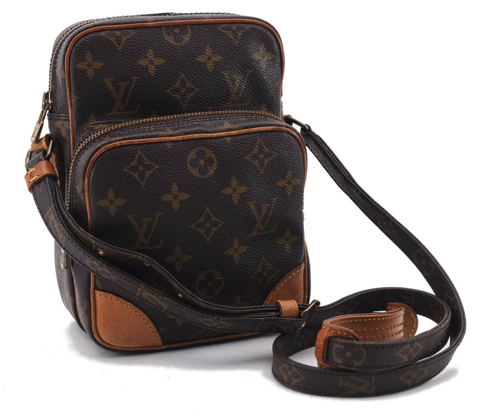 Authentic LOUIS VUITTON Monogram Amazone Shoulder Cross Body Bag M45236 LV 0269C