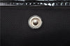 Authentic GUCCI Vanity Hand Bag Pouch Nylon Enamel 0390950 Black 0269G