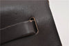 Auth HERMES Her Bag TPM 2 In 1 2Way Shoulder Bag Canvas Leather Orange 0270F