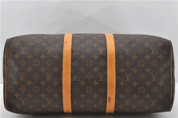 Authentic Louis Vuitton Monogram Keepall 50 Boston Bag M41426 LV 0271D