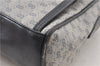 Authentic GUCCI Micro GG PVC Leather Shoulder Cross Body Bag Purse Navy 0271G