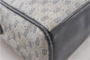 Authentic GUCCI Micro GG PVC Leather Shoulder Cross Body Bag Purse Navy 0271G