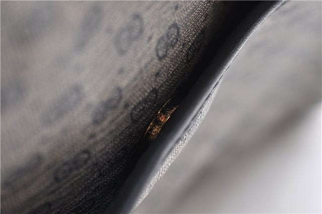 Authentic GUCCI Micro GG PVC Leather Shoulder Cross Body Bag Purse Navy 0271G