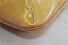 Auth Louis Vuitton Vernis Thompson Street Shoulder Bag Yellow M91008 LV 0272D